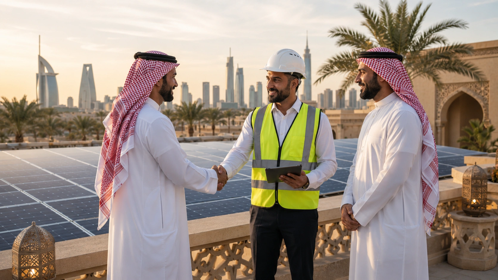 شراكات موثوقة في مجال الطاقة الشمسية